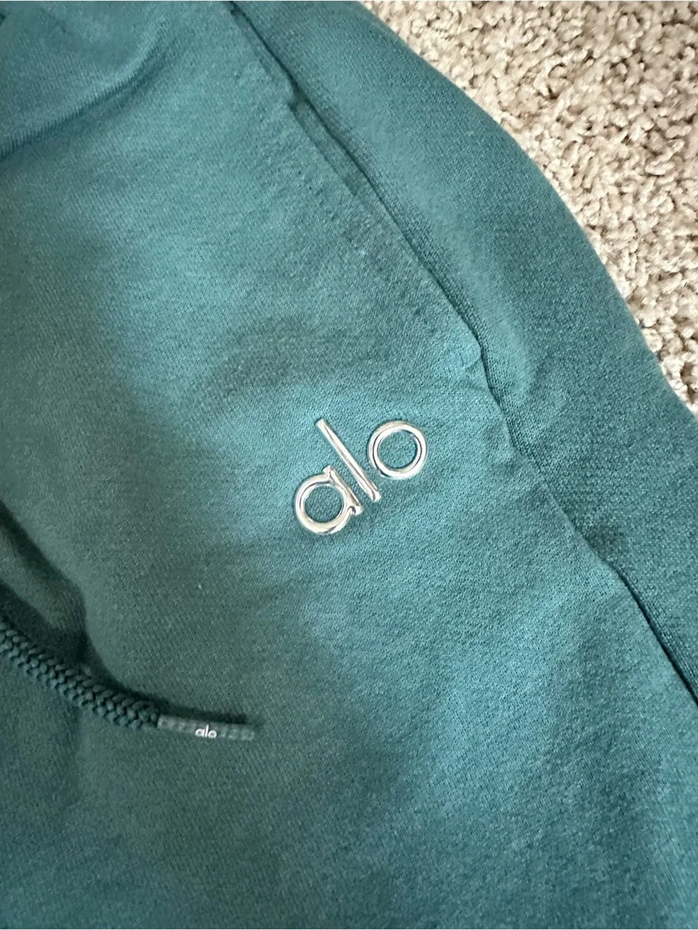 ALO Yoga Women’s Teal Jogger Sweatpants